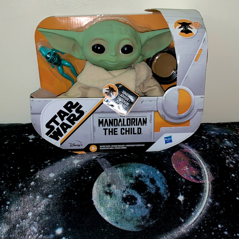 Star Wars Mandalorian talking plush 💚🪐💫